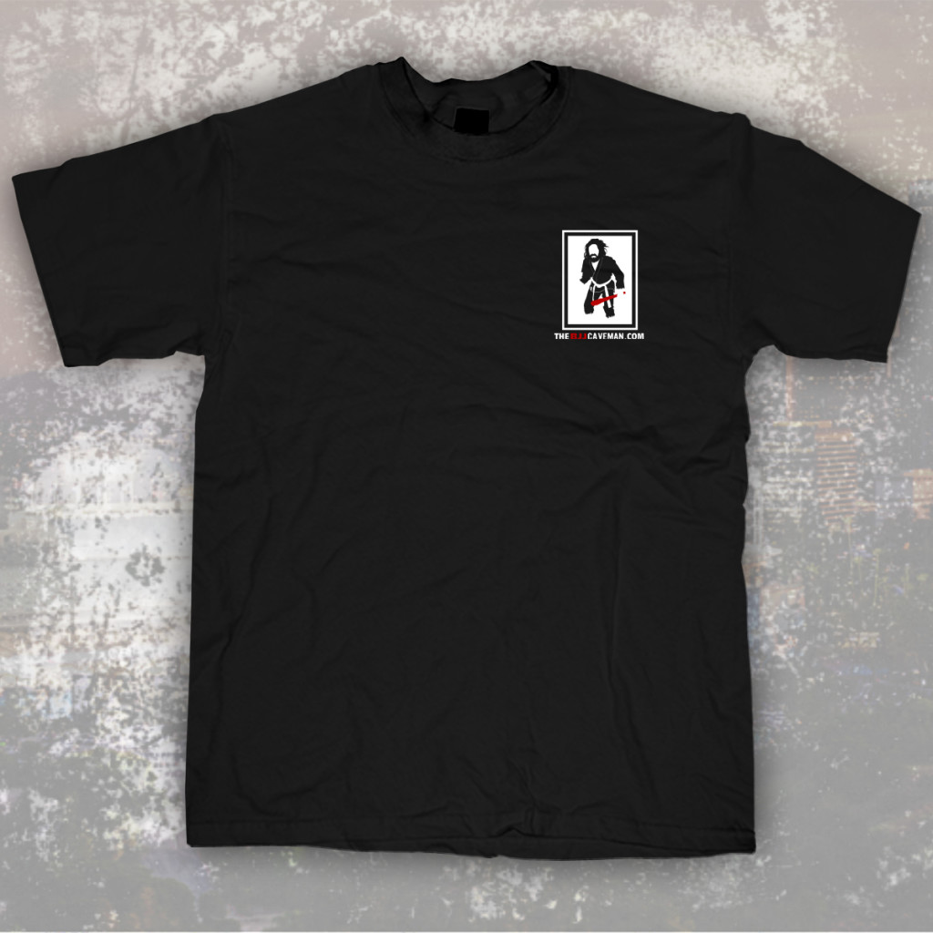 UNISEX TEE - BJJ CAVEMAN front