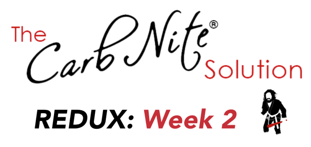Carb Night Redux Week 2
