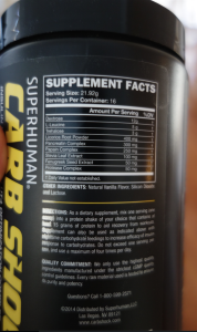 Carb Shock Label